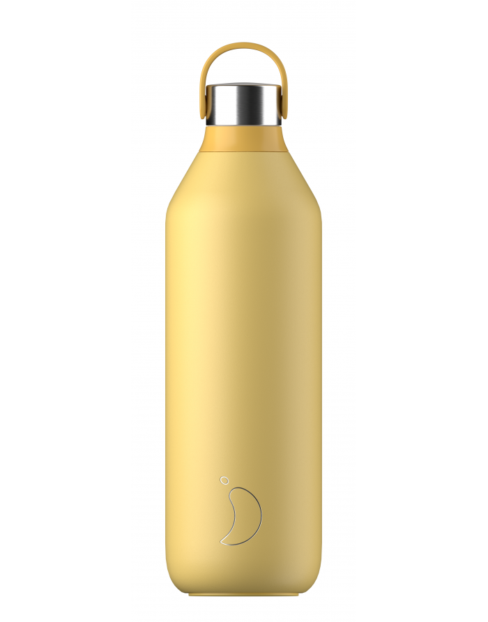 Botella Isotérmica 1 L Chilly´s Serie 2 Amarillo Polen