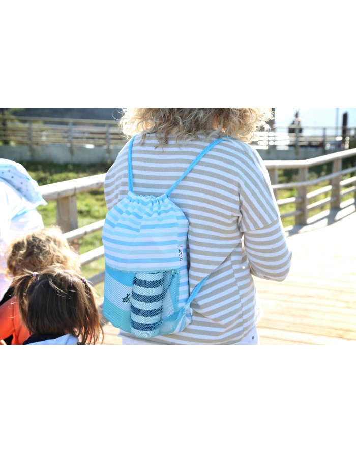 Bolsa mochila de playa BTBox Blue