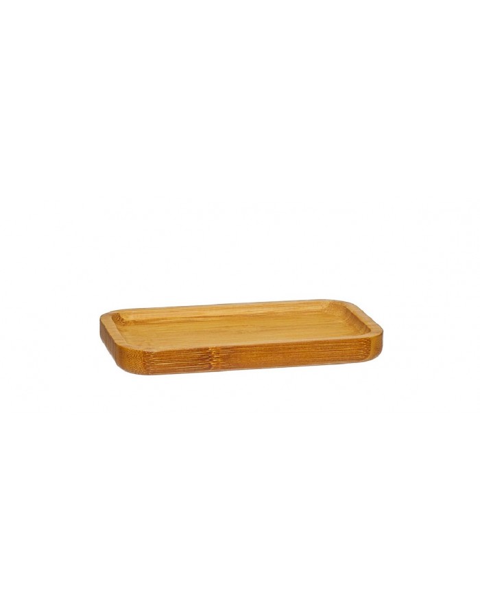 Fuente rectangular bambú 20 cm