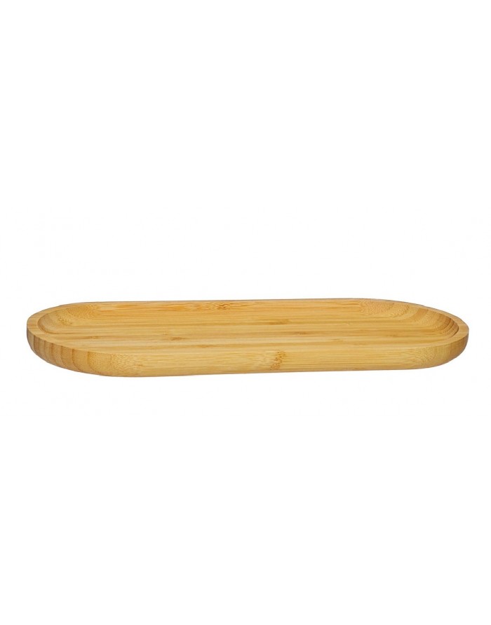 Fuente oval bambú 34 cm