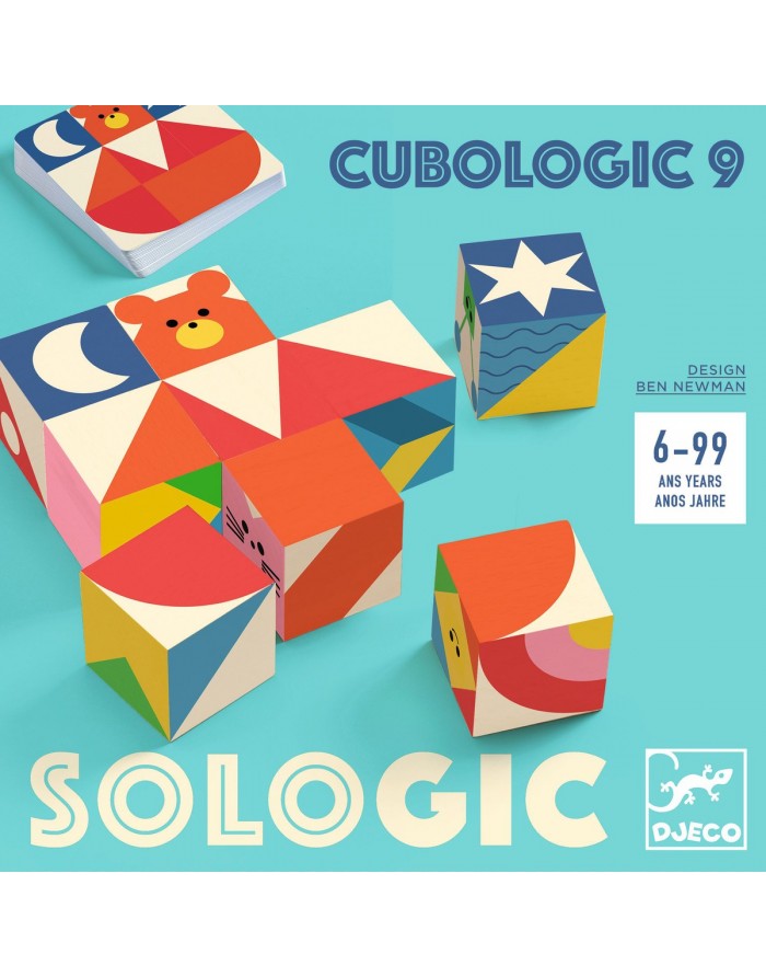 Juego de lógica Sologic Cubologic 9