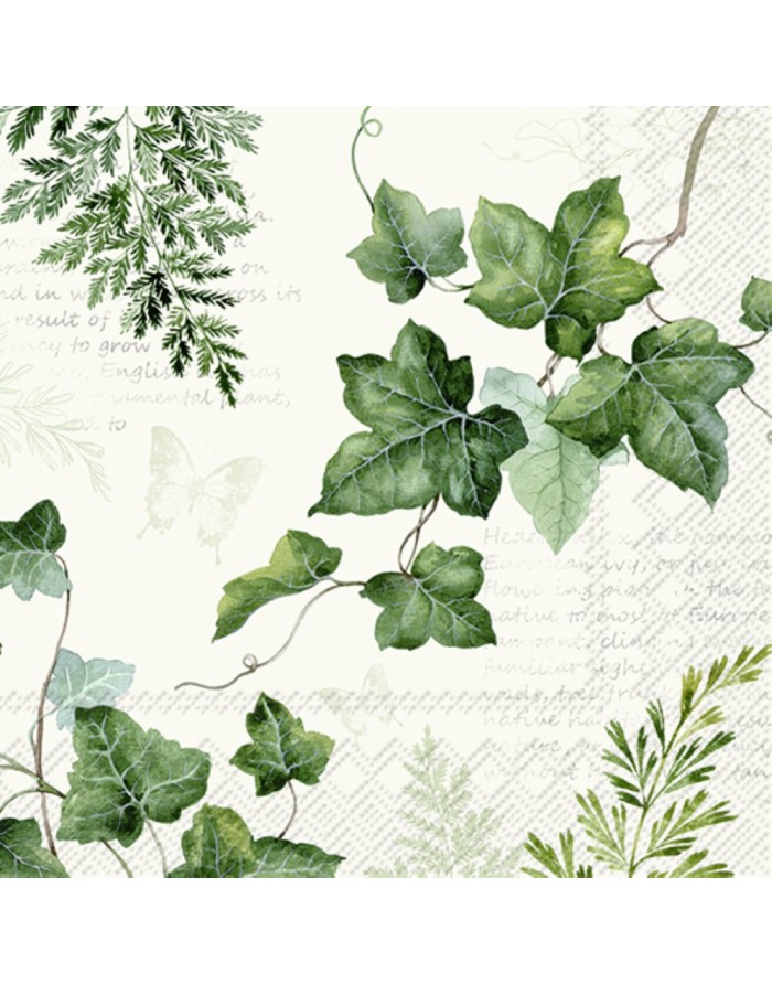 20 servilletas de papel lunch Elwin Cream