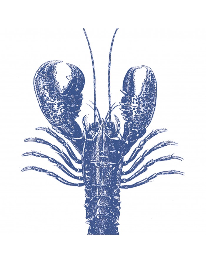 20 Servilletas de papel lunch Lobster Marine