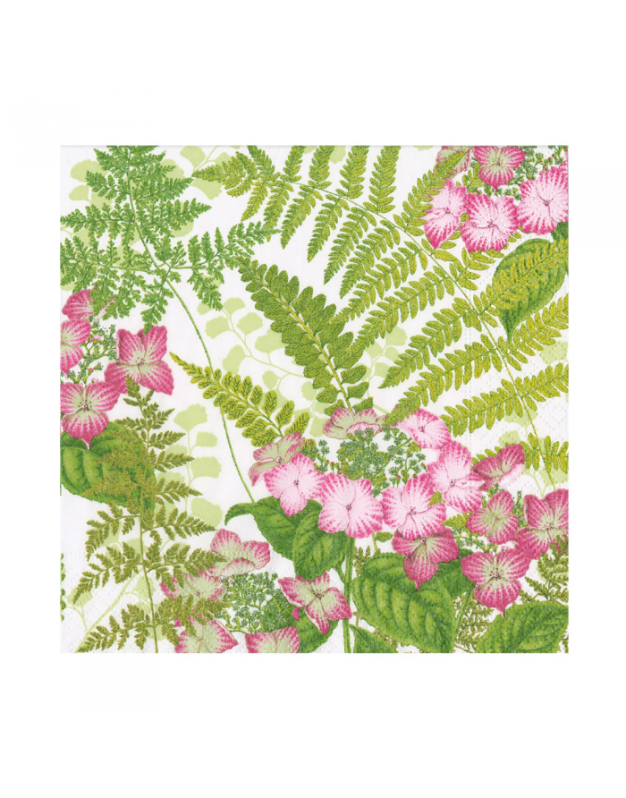 20 servilletas de papel lunch Fern Garden