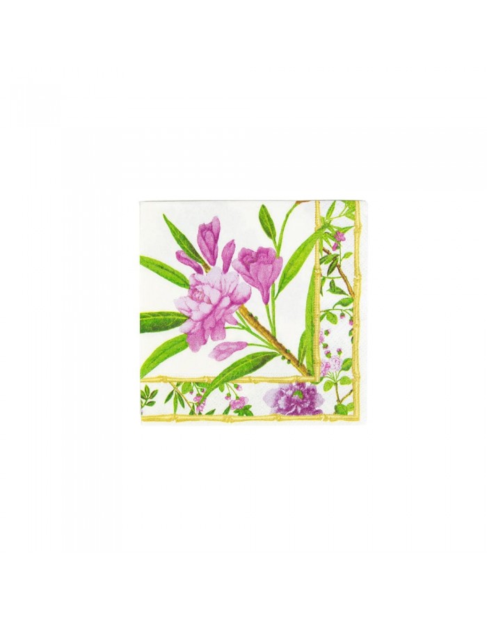 20 servilletas de papel cocktail Wellington Ivory