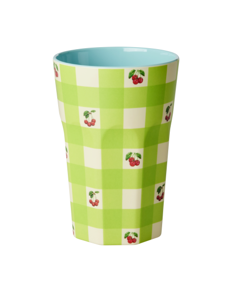 Vaso alto melamina Love Therapy Cherry 400 ml