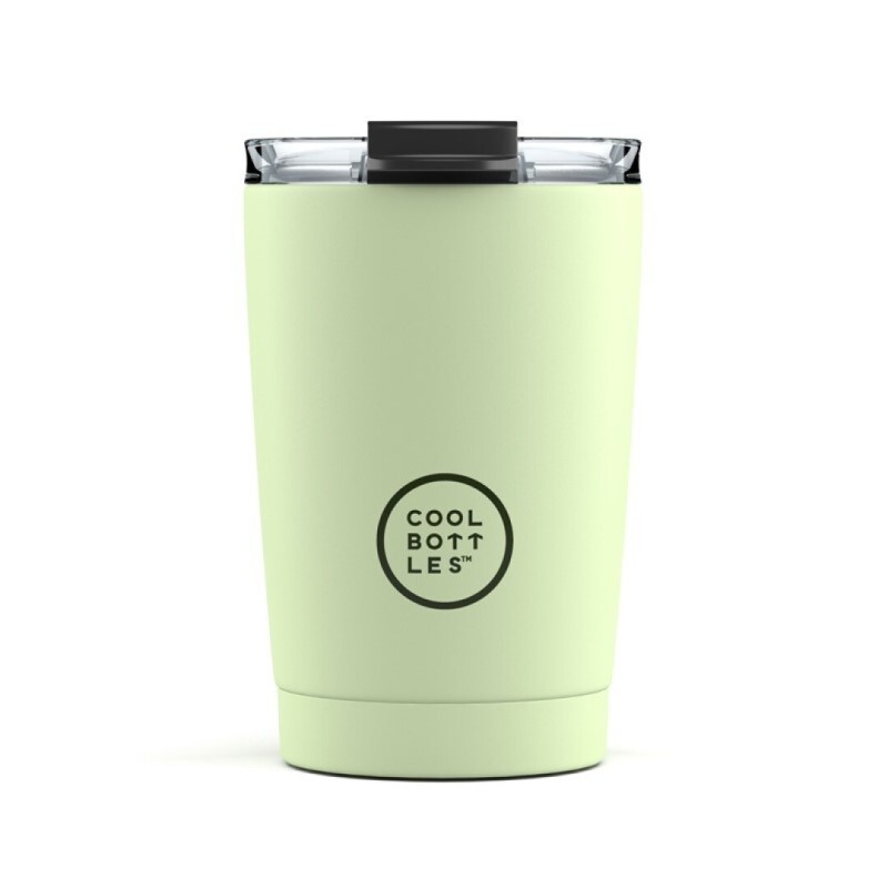 Taza térmica Cool Bottles The Tumbler Pastel Green 330 ml