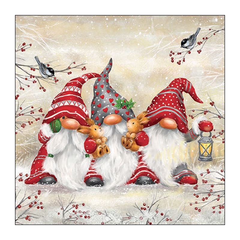 20 servilletas de papel lunch Three Dwarfs