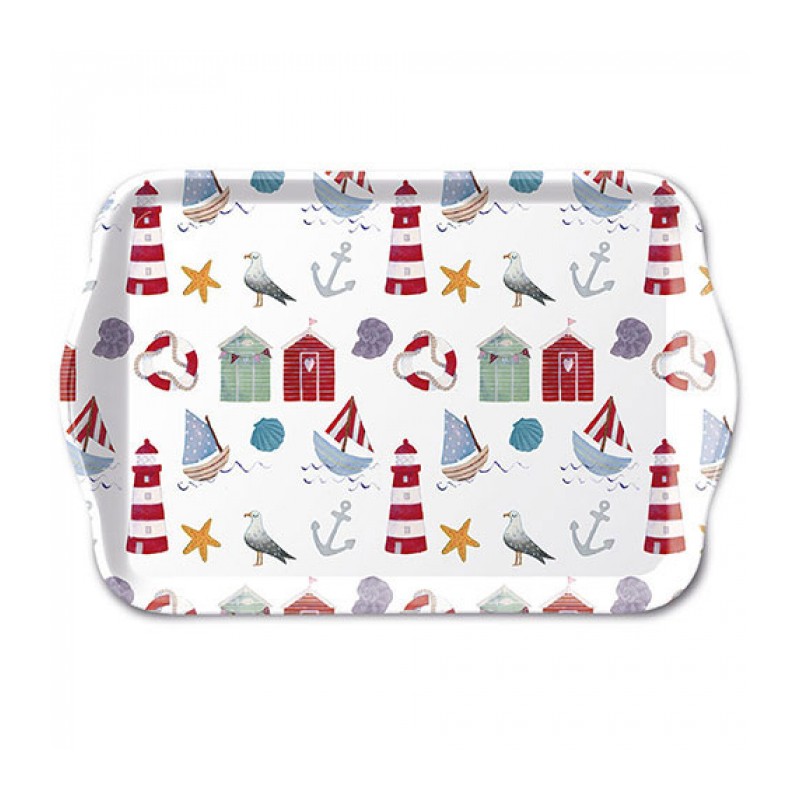 Bandeja melamina Nautical Items 13x21 cm