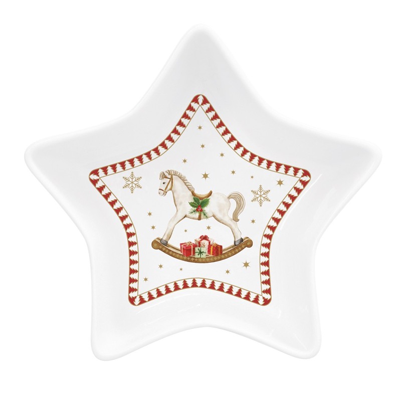 Bowl estrella porcelana Magie de Noel 15 cm