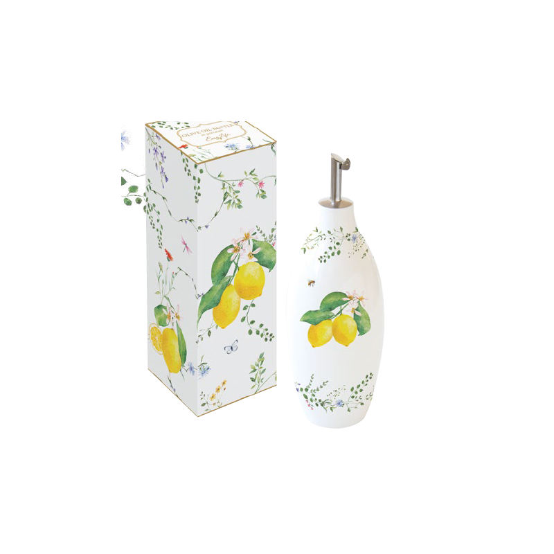 Aceitera porcelana Fleurs et Citrons 300 ml