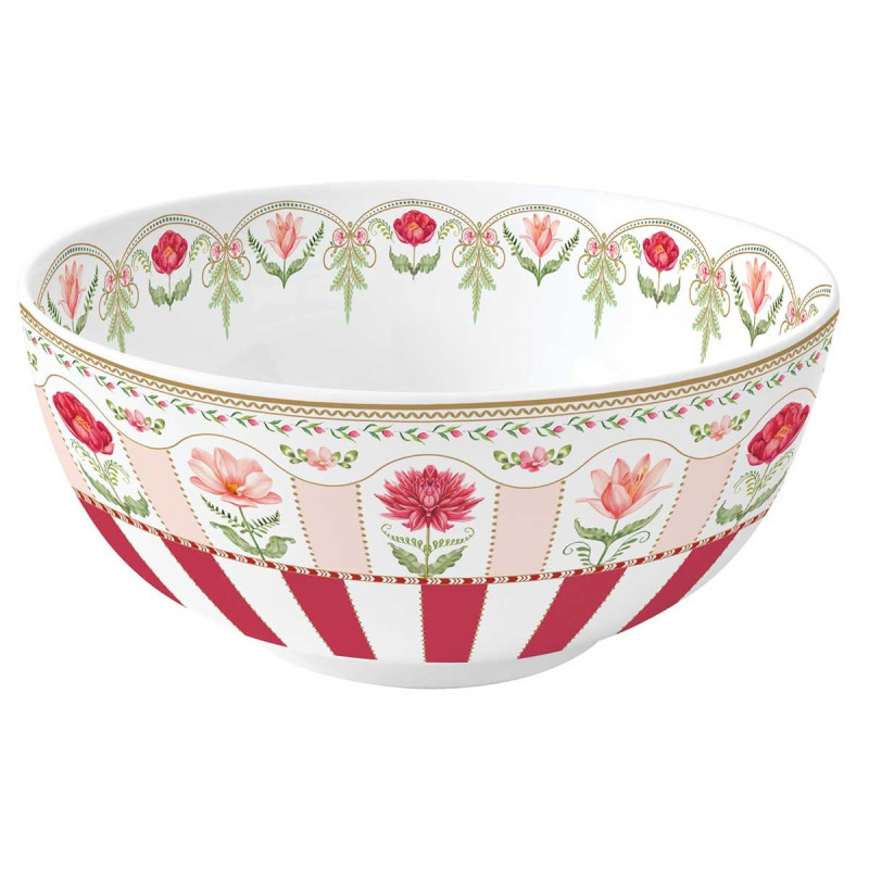 Ensaladera porcelana Flowery 23 cm