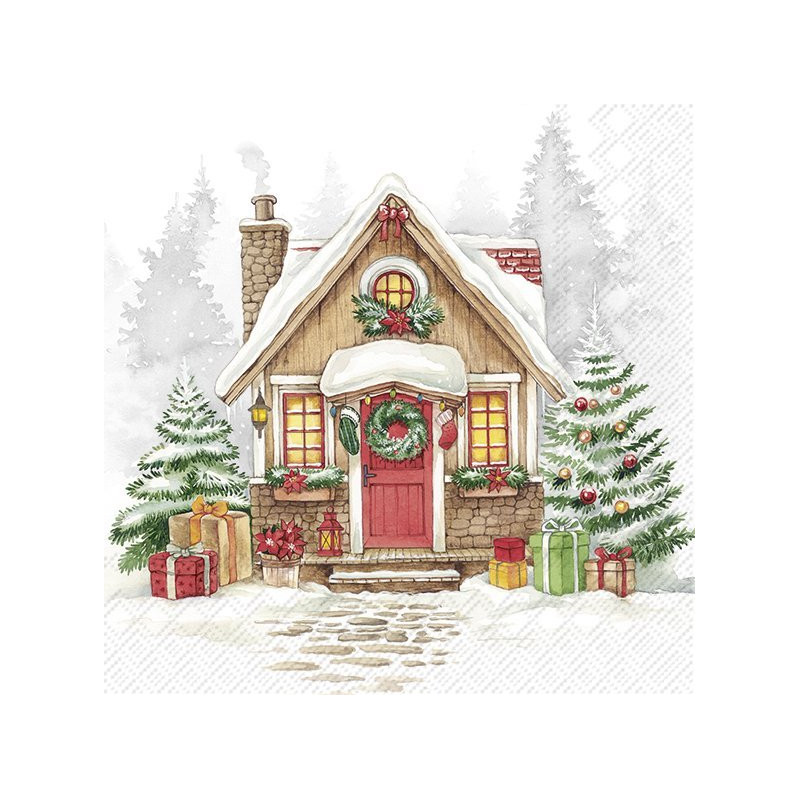 20 servilletas de papel lunch Festive House