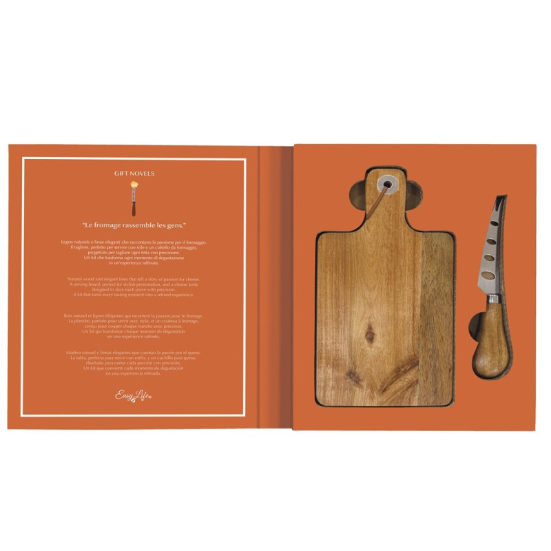 Gift Novels Set Queso 2 piezas