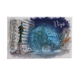 Imán Navidad Vigo Bola La Farola
