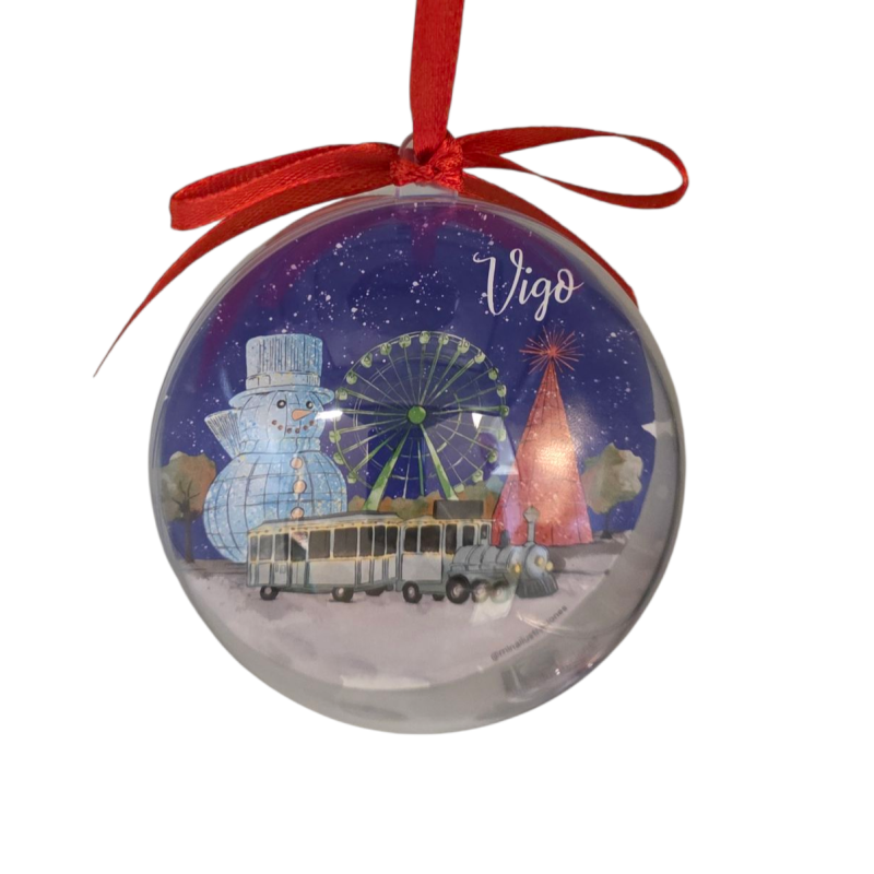Bola Navidad Vigo Tren
