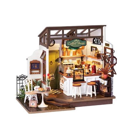 Maqueta Rolife Slow Life Café DIY