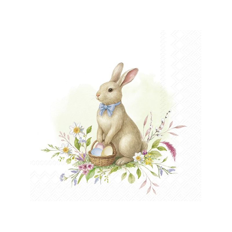 20 servilletas de papel lunch Easter Friend Hopper
