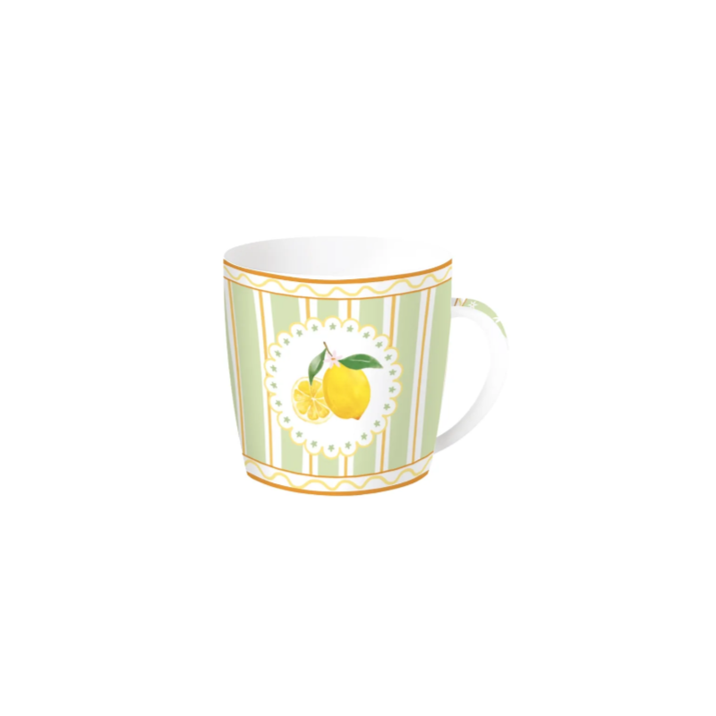 Mug porcelana limón Fruit Mania 350 ml