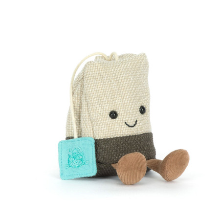 Peluche bolsita de té Amuseables Steepy Tea Bag 11 cm