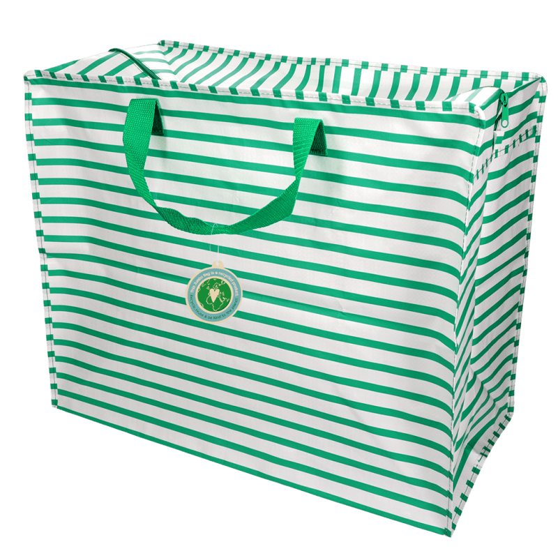 Bolsa Jumbo Green Stripes