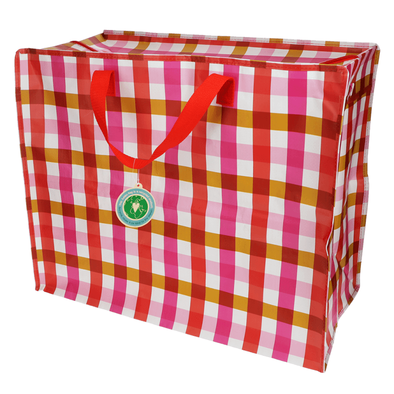 Bolsa Jumbo Pink Gingham