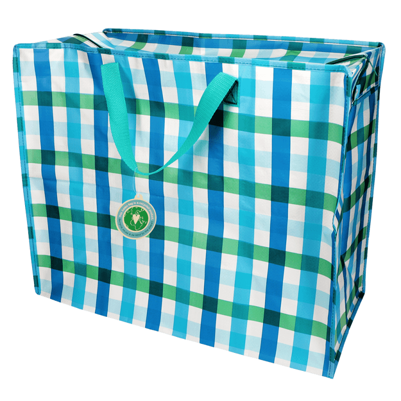 Bolsa Jumbo Blue Gingham