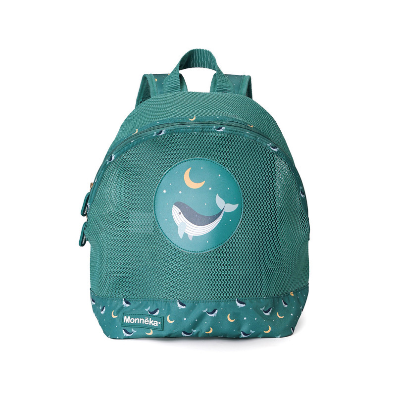 Mochila infantil antiarena Whale Teal