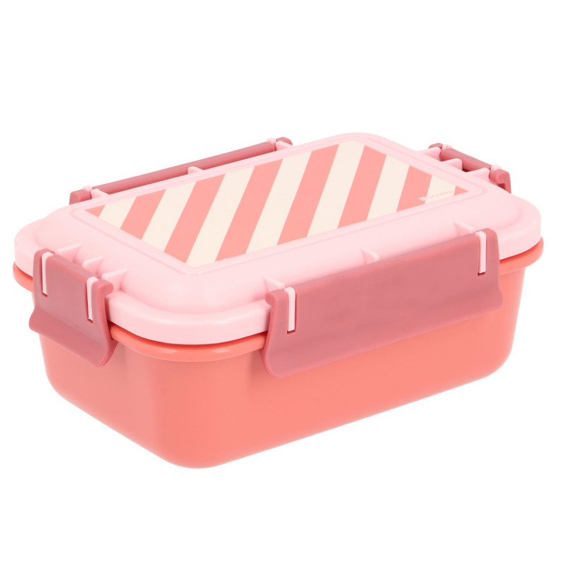 Caja almuerzo bento Stripes Bloom & Blush