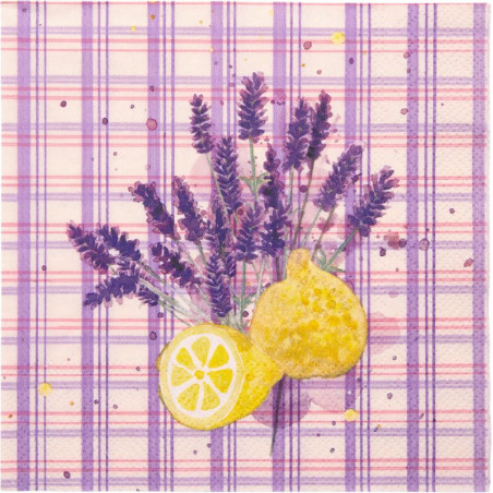 20 servilletas de papel lunch Provence