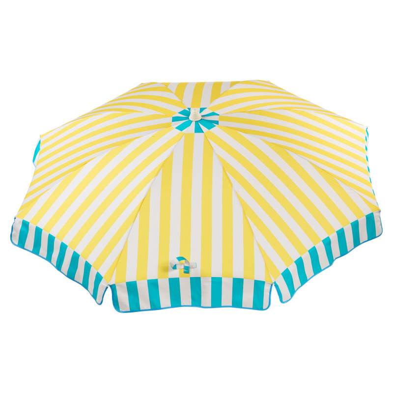 Sombrilla Beach Rayas Amarillas