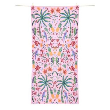 Toalla Dock & Bay Pink Paradise XL 200x90 cm