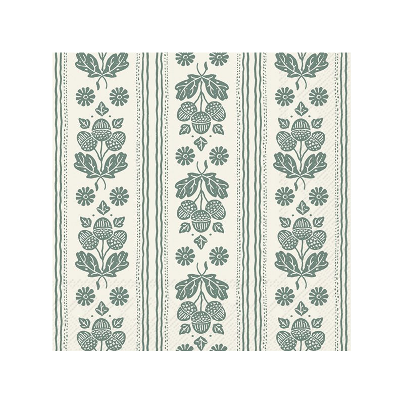 20 servilletas de papel cocktail Autumn Wallpaper Blue