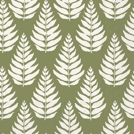 20 servilletas de papel lunch Autumn Trees Green