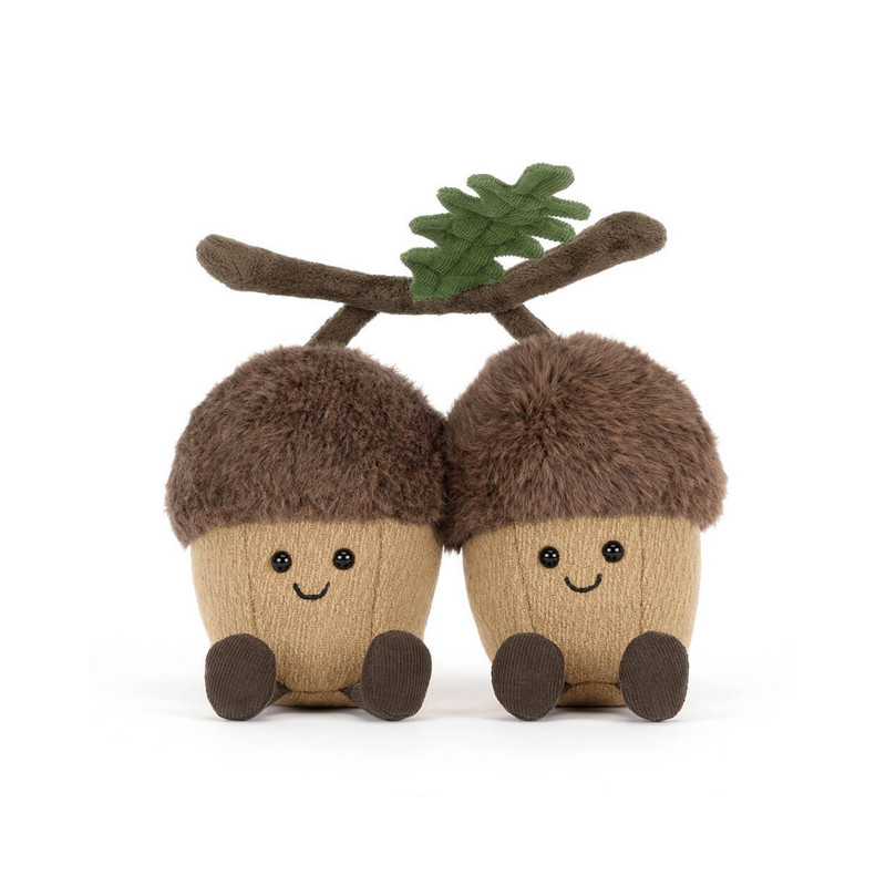 Peluche bellotas Amuseables Ort & Tum Acorns 18 cm