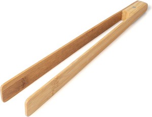 Pinza de cocina Cooking and More 30 cm bambú