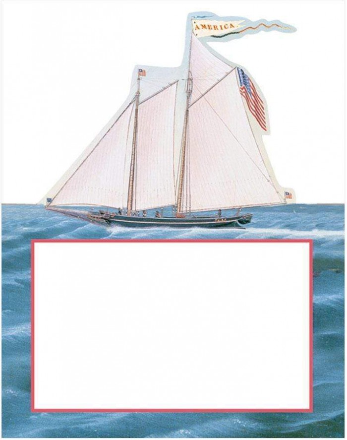 8 marcadores de mesa Maritime