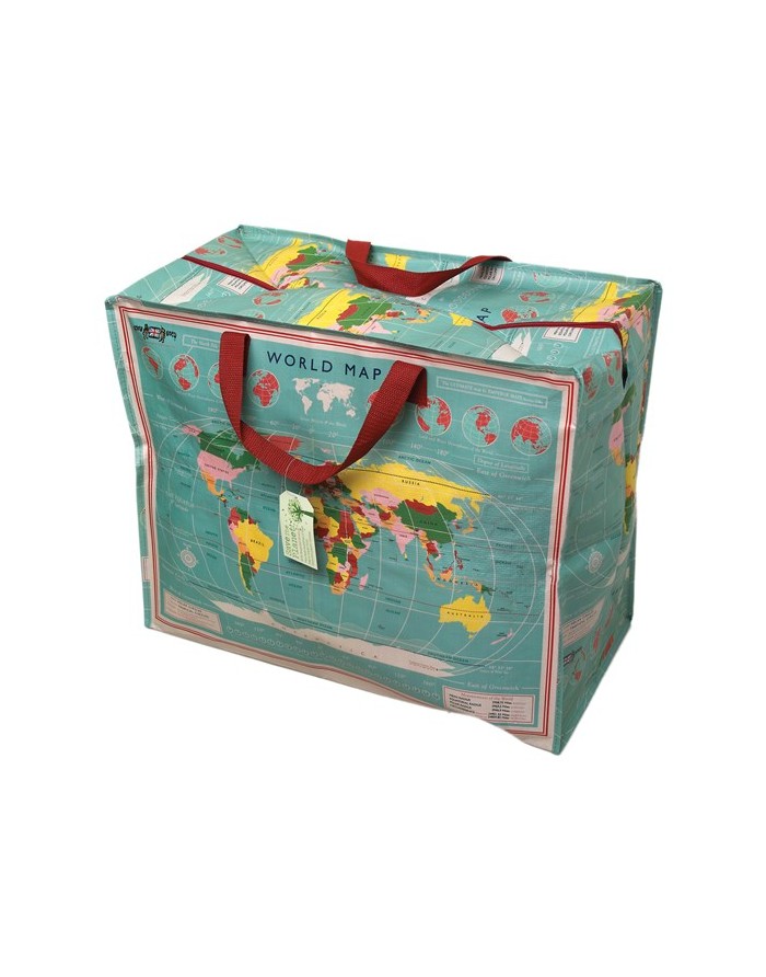 Bolsa Jumbo Mapa Mundi