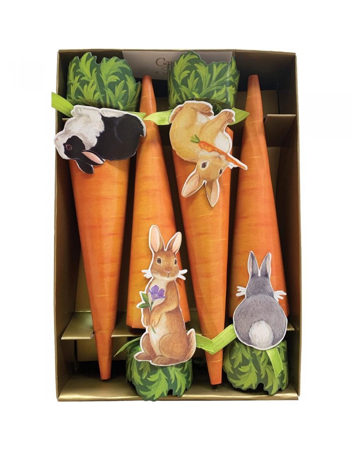 8 crackers Bunnies and carrots