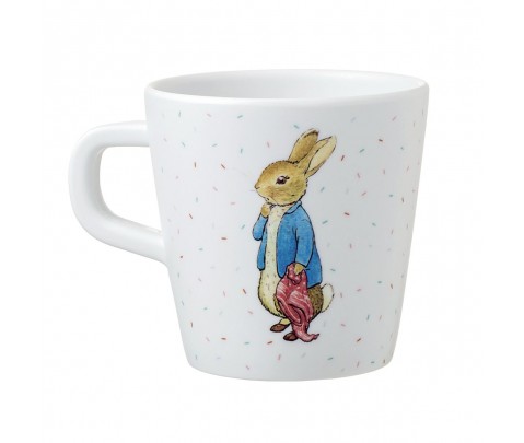 Mug pequeño Peter Rabbit con ardilla confeti 180 ml