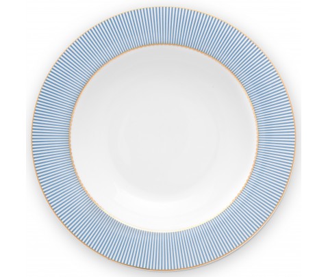 Set 6 platos de sopa 21,5 cm Azul La Majorelle