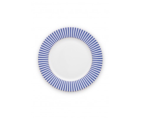 Set 6 platos 26,5 cm Royal Stripes Azul