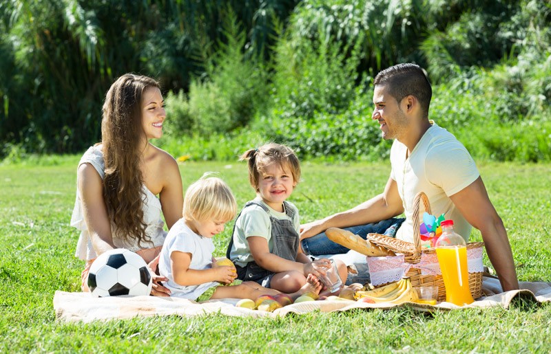 Recetas fáciles para comer al aire libre con niños