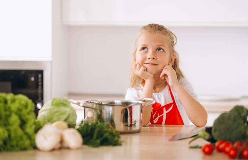 Razones para motivar a tus niños a cocinar 